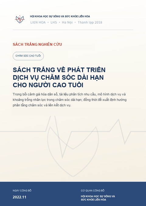 S&aacute;ch trắng về ph&aacute;t triển dịch vụ chăm s&oacute;c d&agrave;i hạn cho người cao tuổi