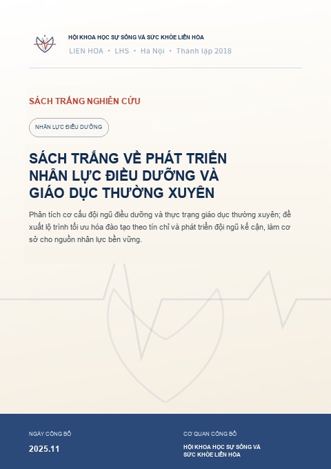 S&aacute;ch trắng về Ph&aacute;t triển Nh&acirc;n lực Điều dưỡng v&agrave; Gi&aacute;o dục Thường xuy&ecirc;n